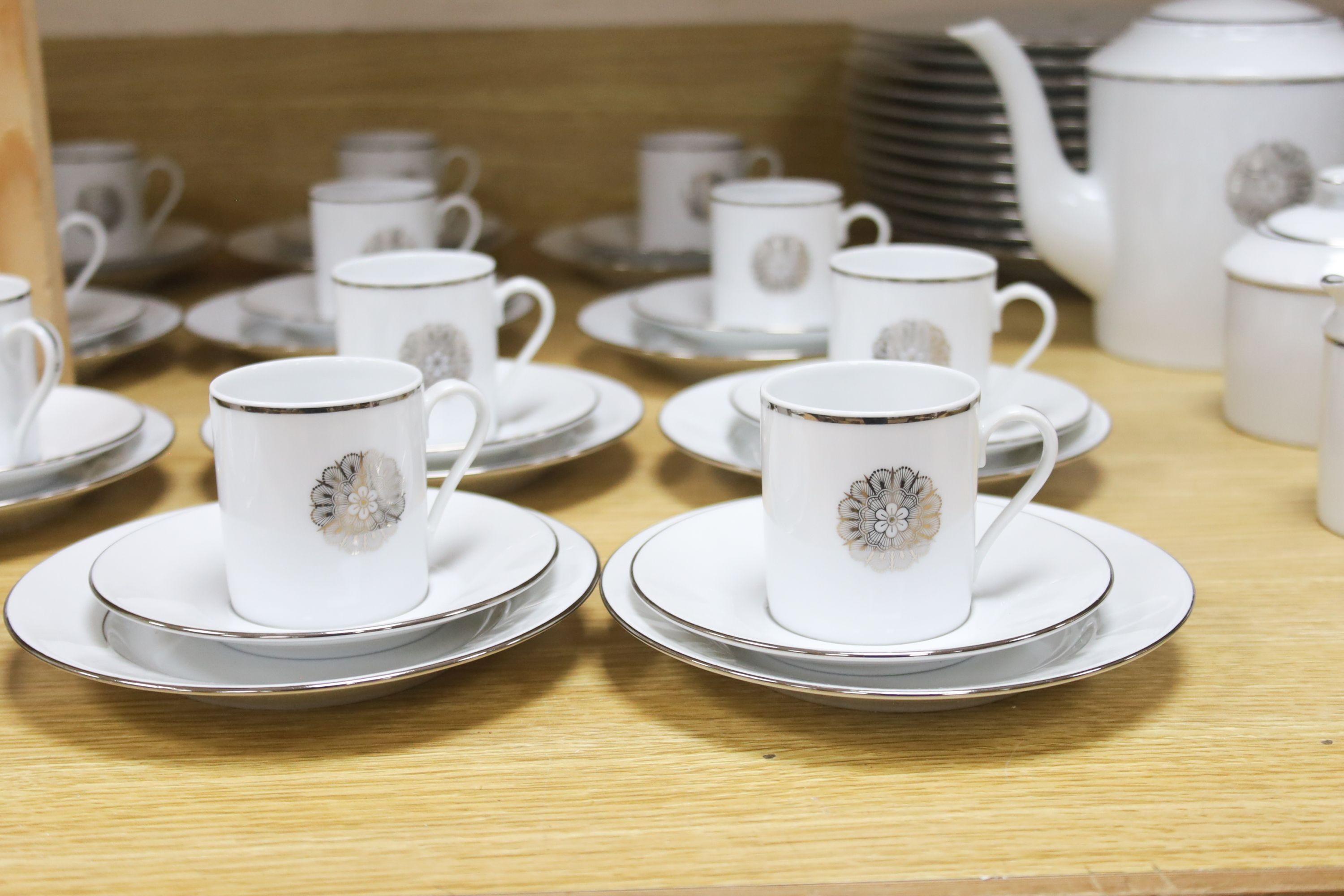 A Royal Limoges dinner and coffee service